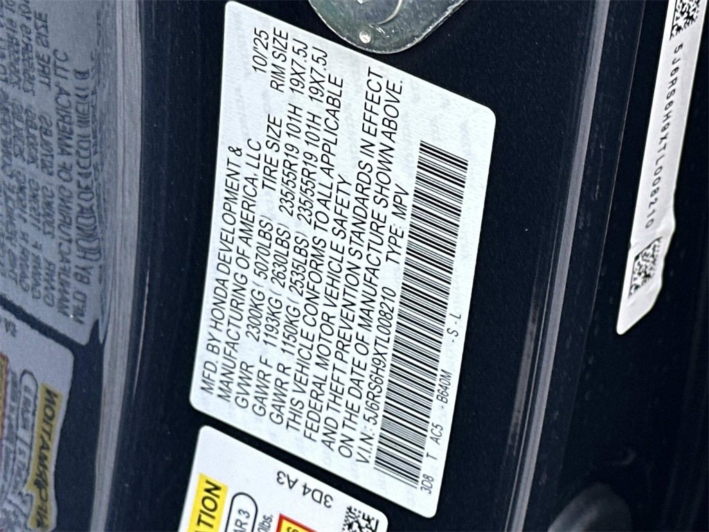 New 2026 Honda CR-V Sport Touring image 18