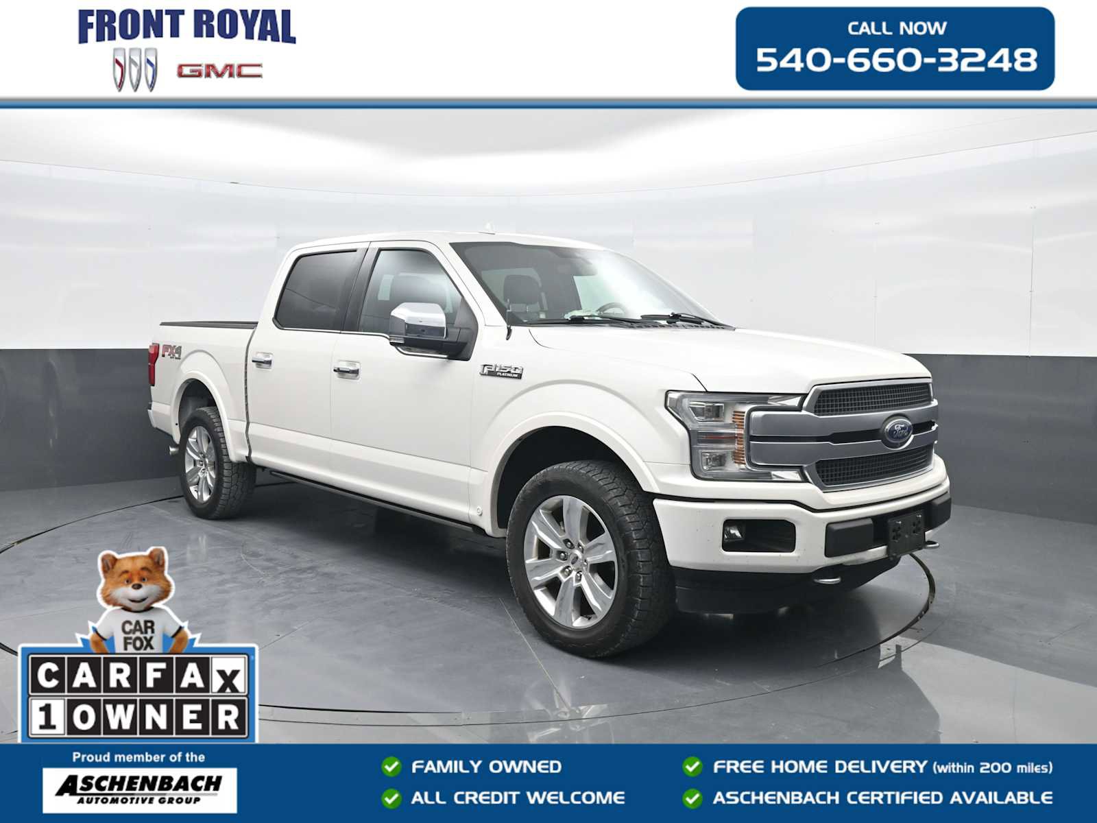 Used 2018 Ford F150 Platinum w/ Equipment Group 701A Luxury