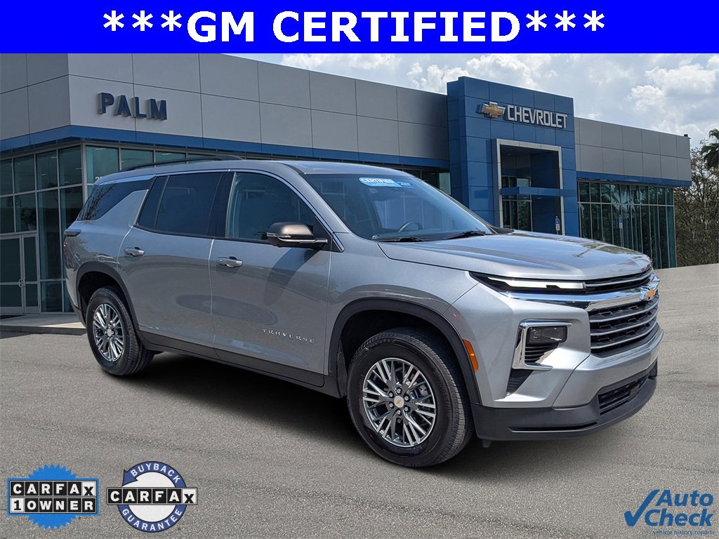 Certified 2024 Chevrolet Traverse LT