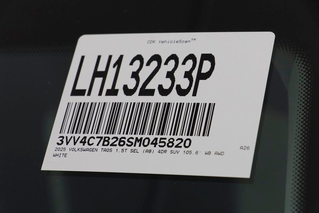 Used 2025 Volkswagen Taos SEL w/ Black Wheel Plus Package image 26
