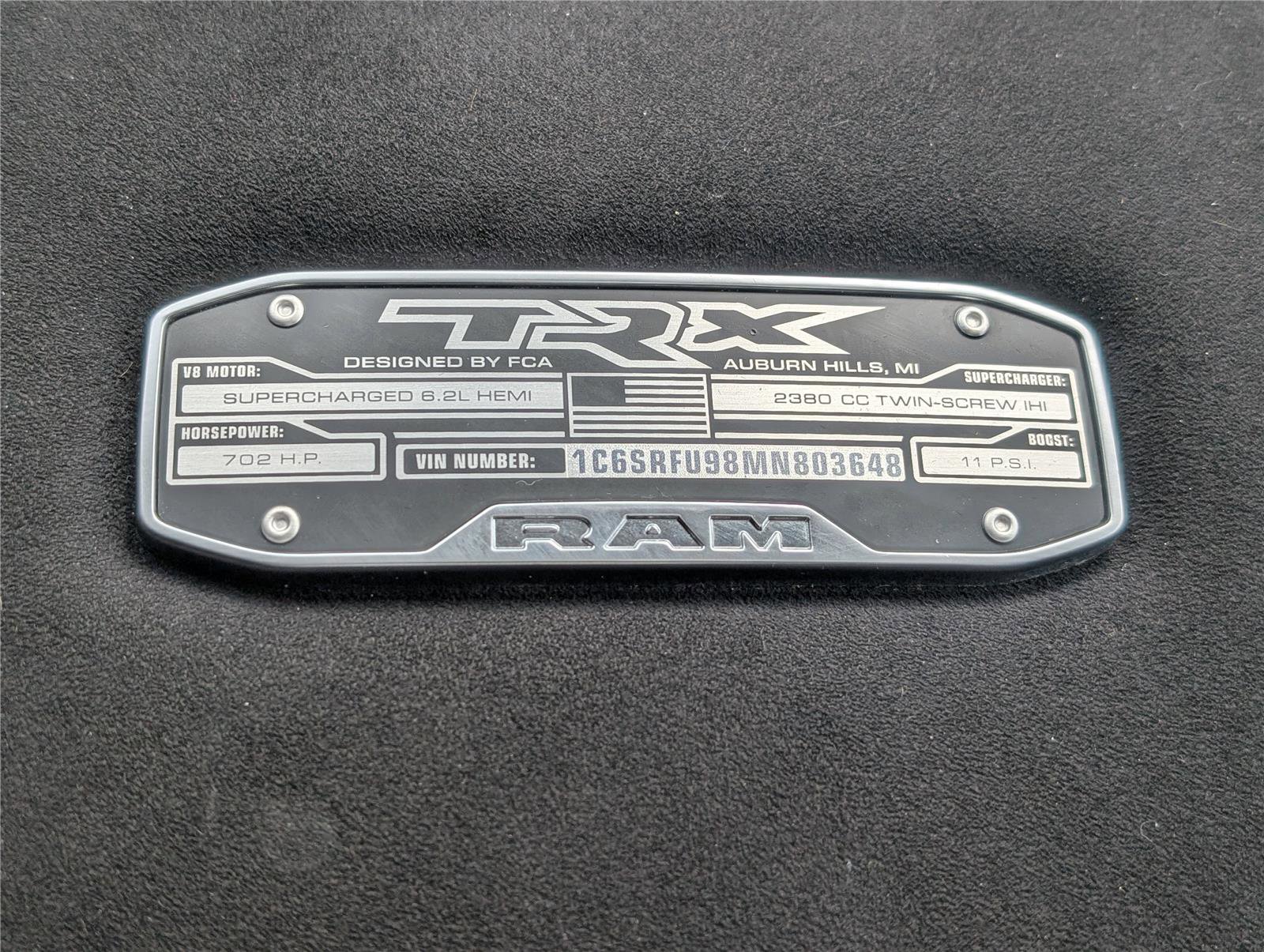 Used 2021 RAM 1500 TRX w/ TRX Level 2 Equipment Group image 29