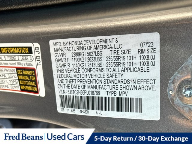 Certified 2023 Acura RDX AWD image 38