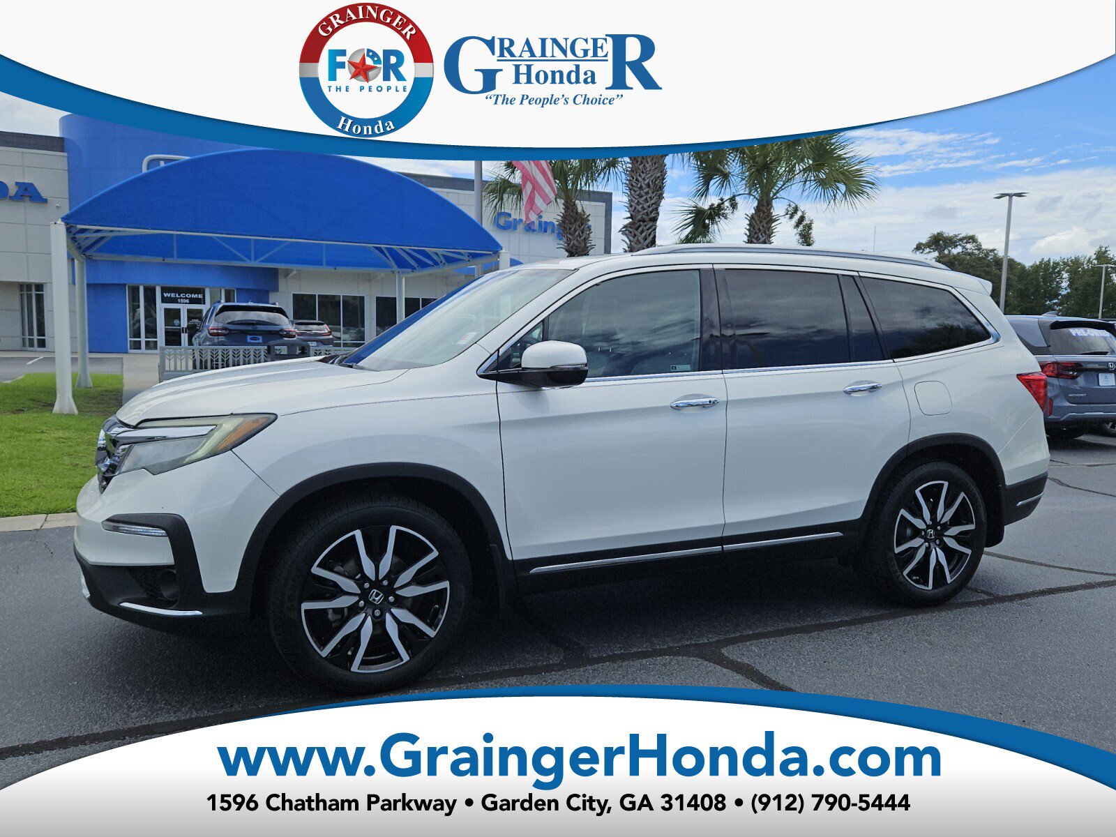 Certified 2019 Honda Pilot Touring