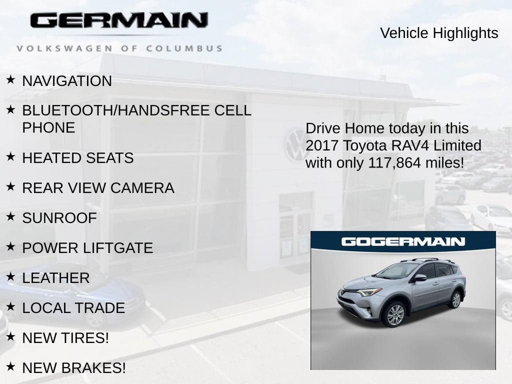 Used 2017 Toyota RAV4 Limited AWD/4WD image 5