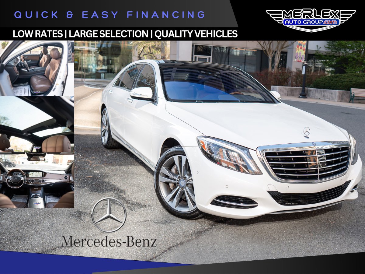 Used 2016 Mercedes-Benz S 550 4MATIC Sedan image 1