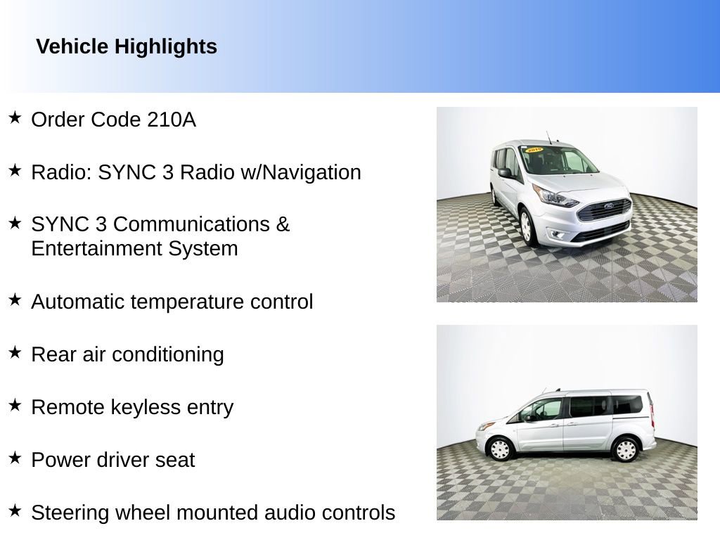 Used 2019 Ford Transit Connect XLT FWD image 2
