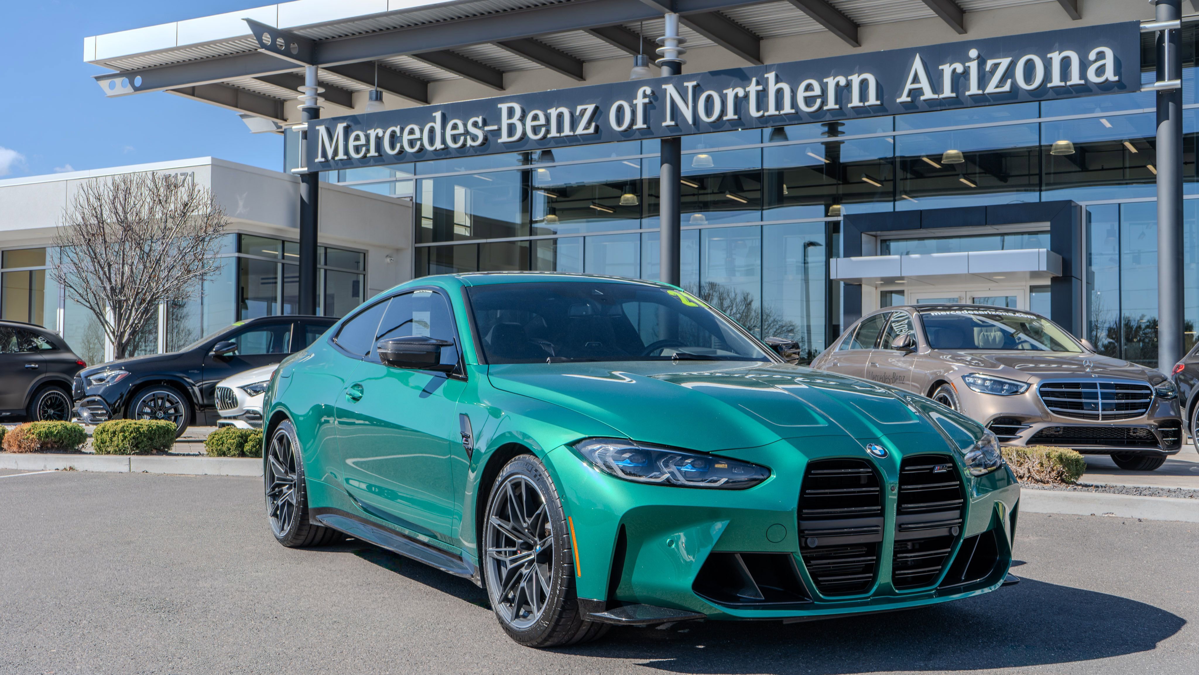 Used 2021 BMW M4 Competition w/ M Carbon Exterior Package image 1