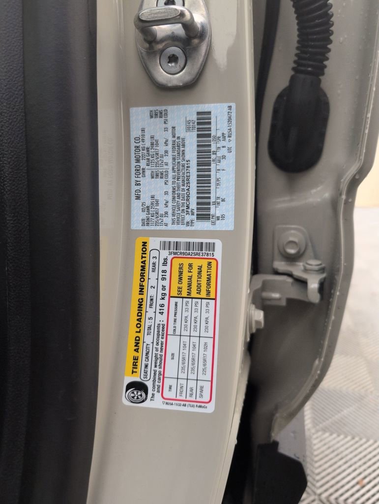 Certified 2025 Ford Bronco Sport Badlands w/ Sasquatch Badlands Package image 47