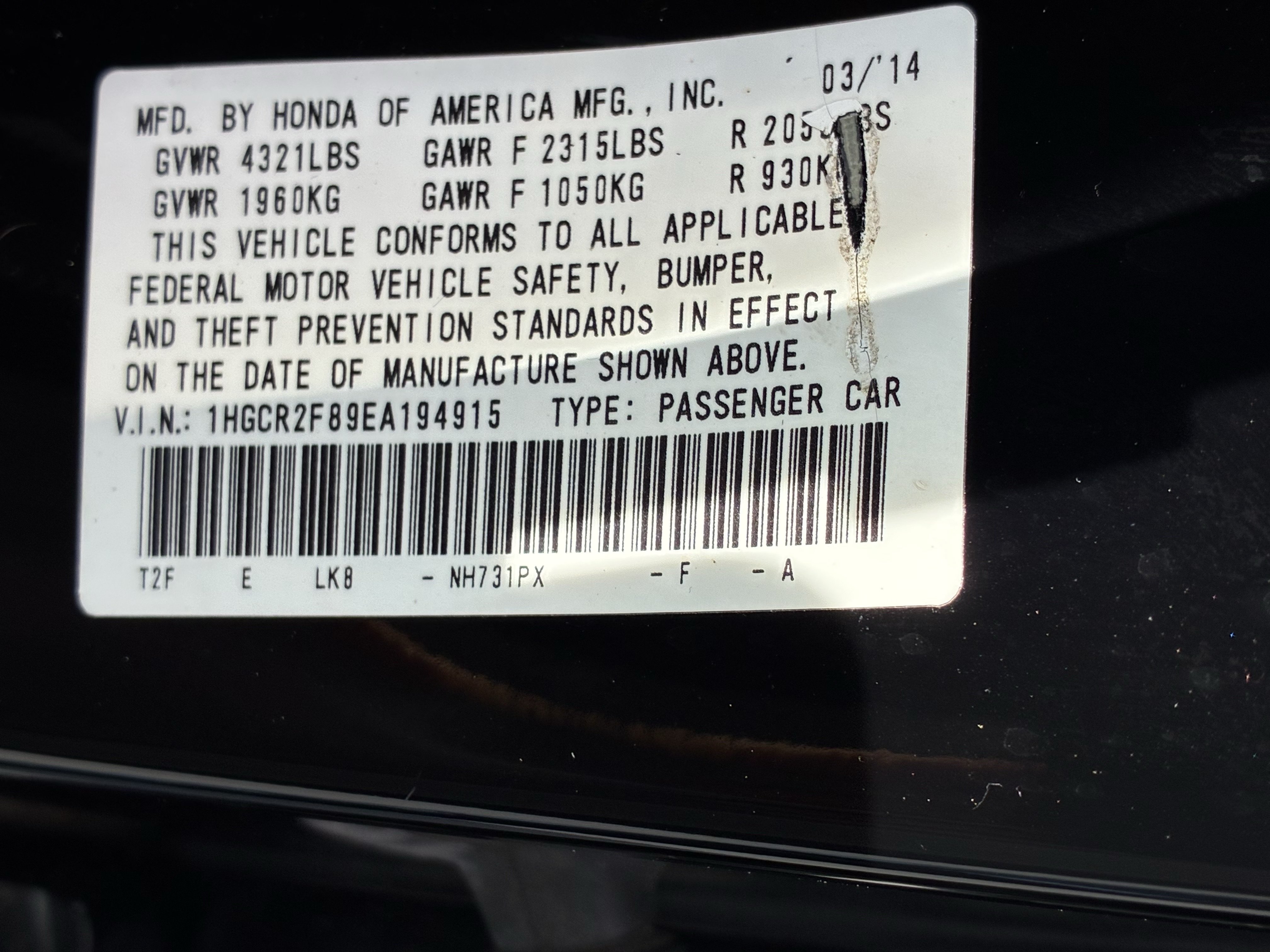 Used 2014 Honda Accord EX-L image 35