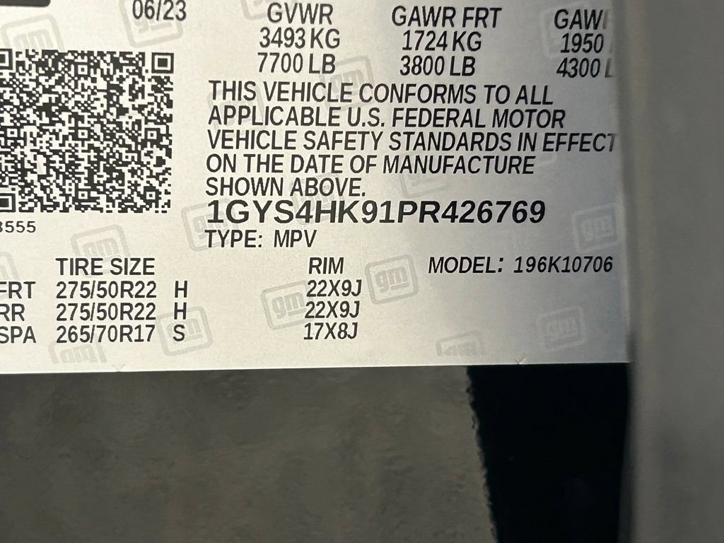 Used 2023 Cadillac Escalade V w/ Heavy-Duty Trailer Package AWD/4WD image 50