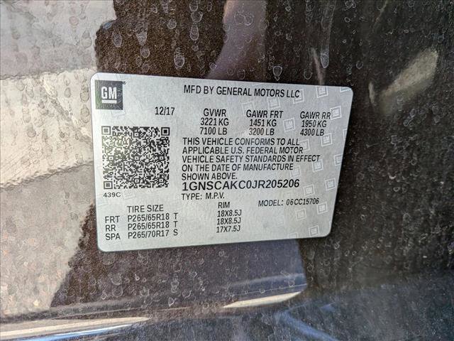 Used 2018 Chevrolet Tahoe LS w/ Max Trailering Package image 15