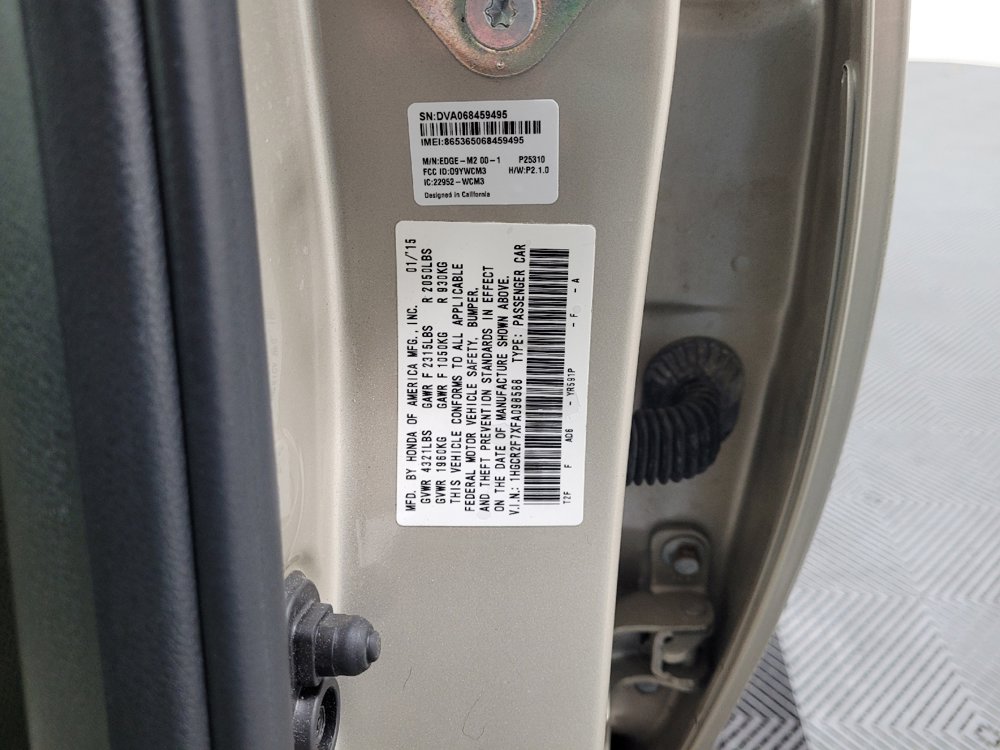 Used 2015 Honda Accord EX image 33