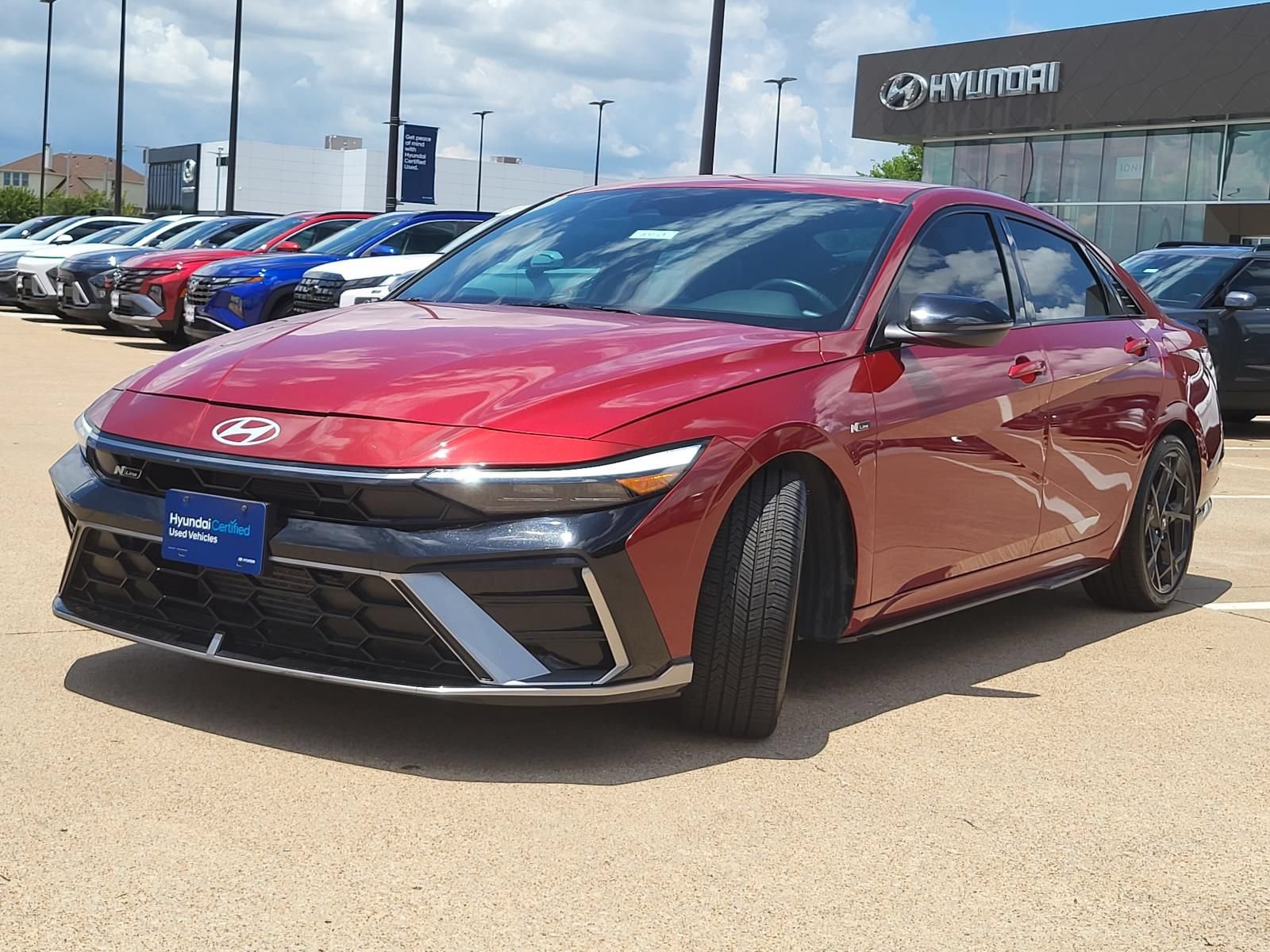Certified 2024 Hyundai Elantra N Line FWD image 2