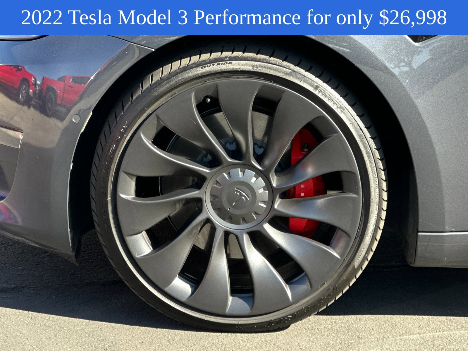 Used 2022 Tesla Model 3 Performance AWD/4WD image 25