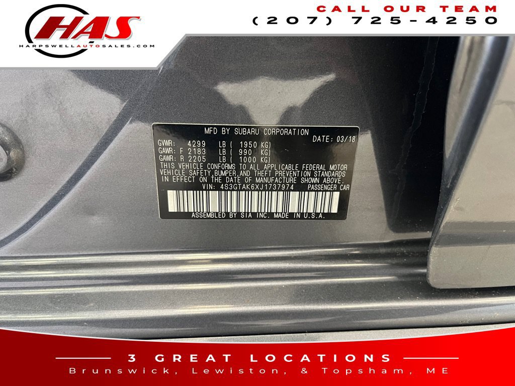 Used 2018 Subaru Impreza 2.0i Sport AWD/4WD image 16