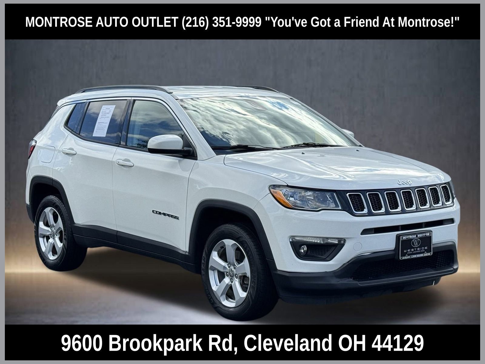 Used 2017 Jeep Compass Latitude w/ Popular Equipment Group image 1
