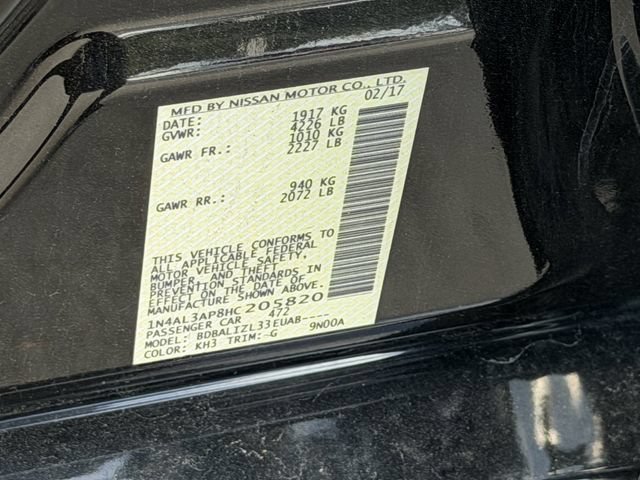Used 2017 Nissan Altima 2.5 SV FWD image 10