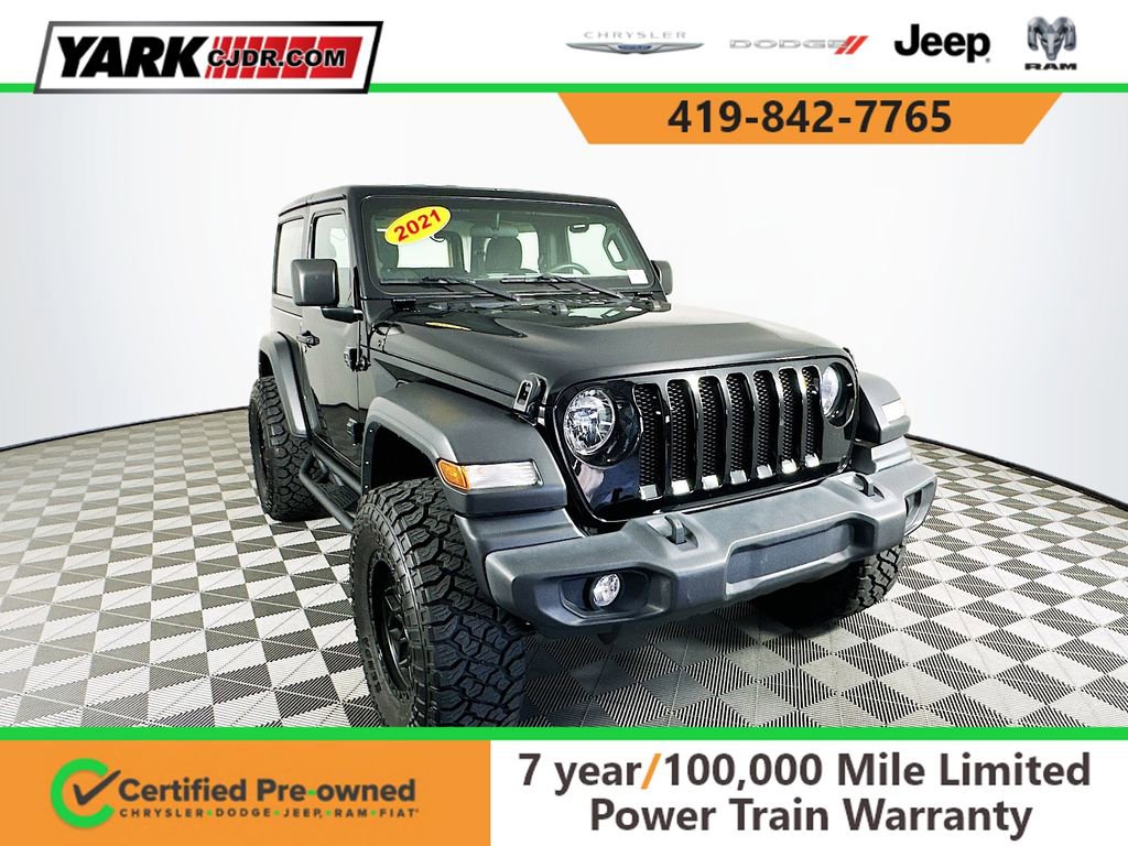 Certified 2021 Jeep Wrangler Sport