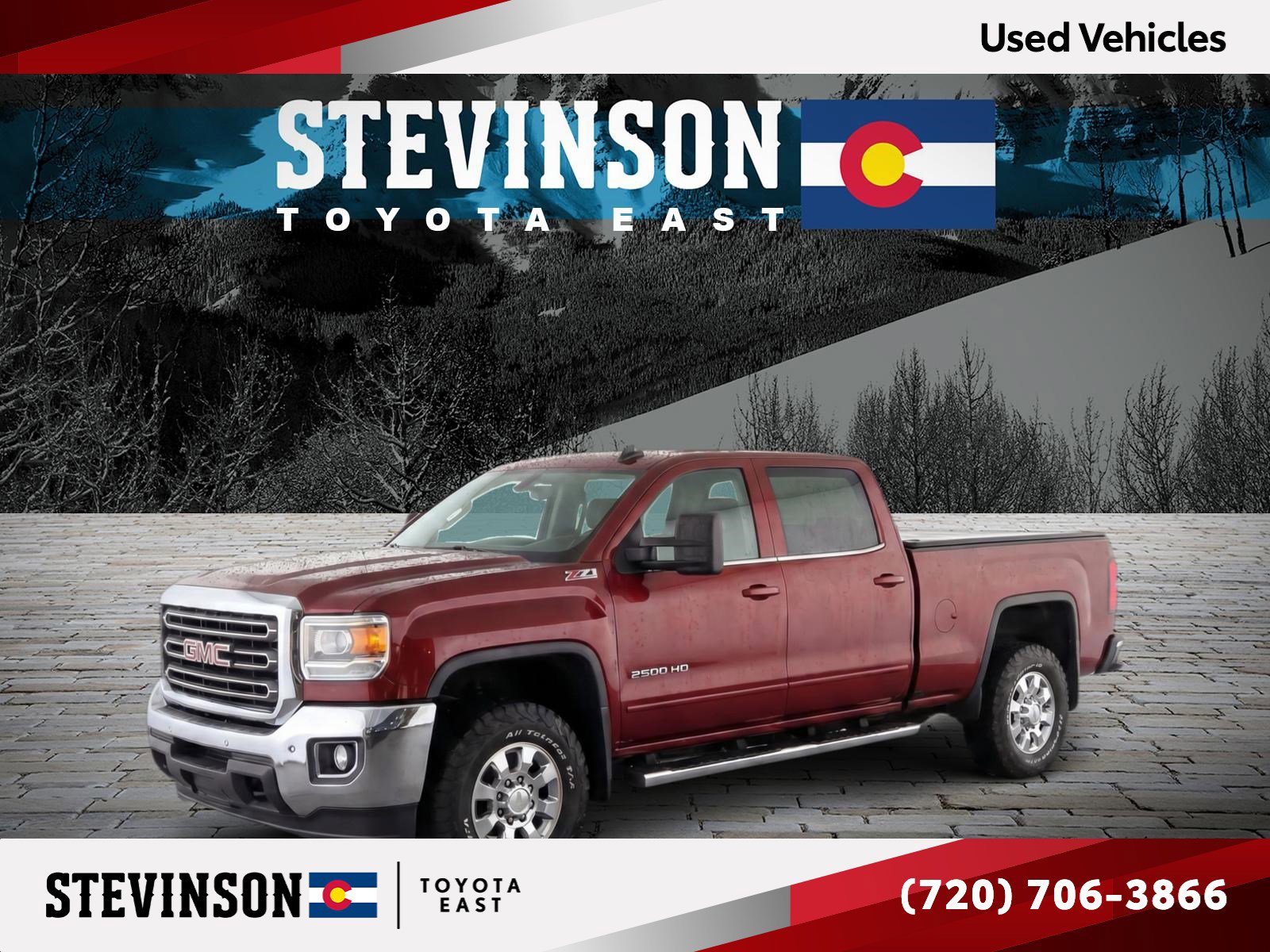 Used 2015 GMC Sierra 2500 SLE w/ SLE Preferred Package AWD/4WD image 1