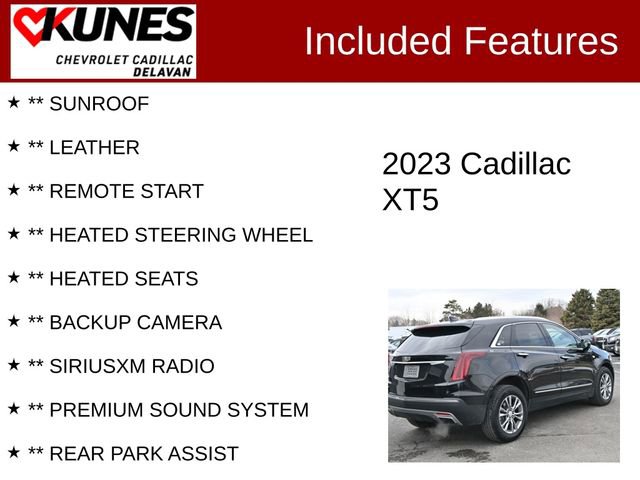 Used 2023 Cadillac XT5 Premium Luxury image 3
