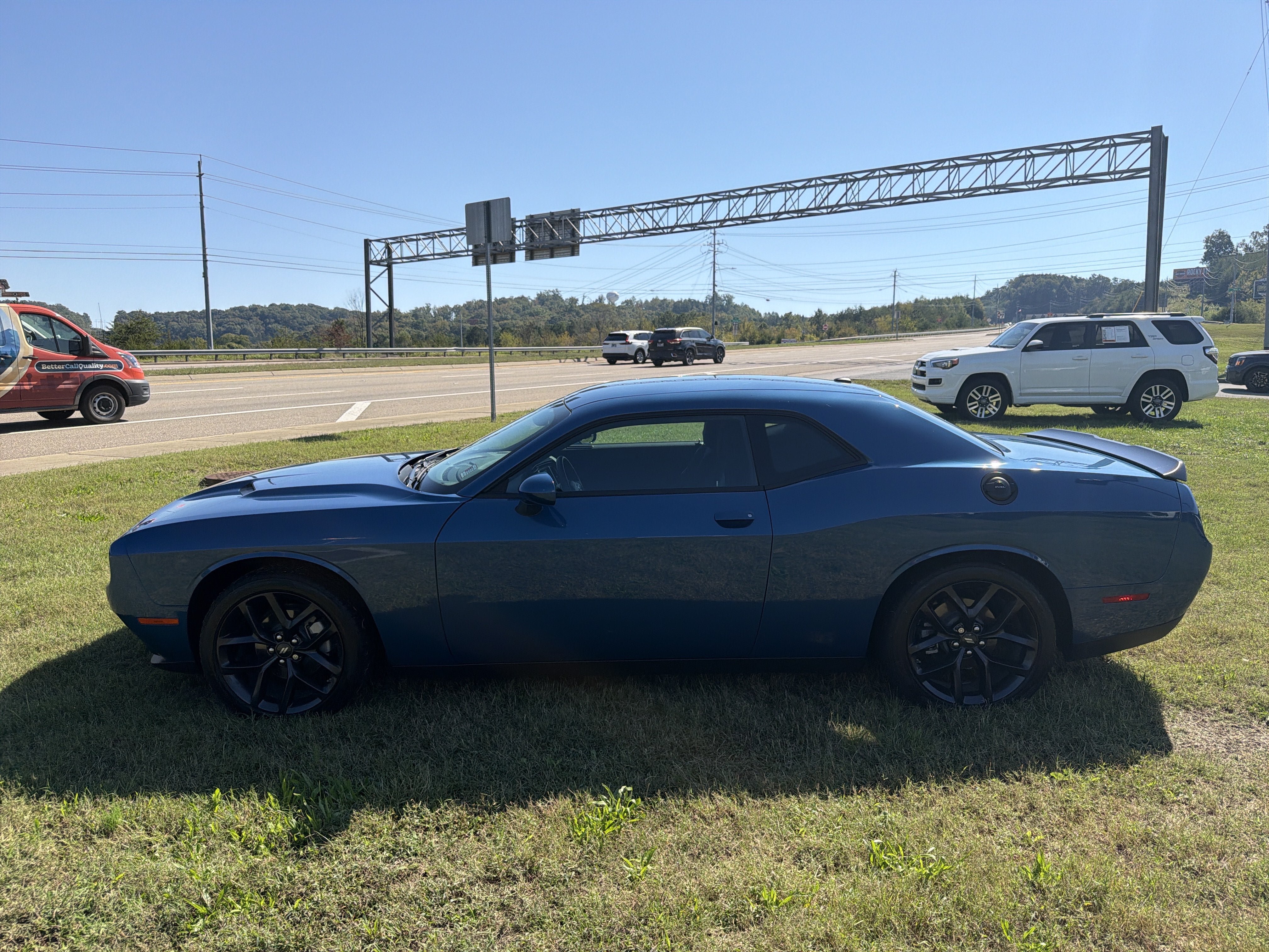 Used 2023 Dodge Challenger SXT w/ Blacktop Package RWD image 1