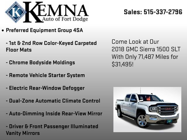 Used 2018 GMC Sierra 1500 SLT image 13
