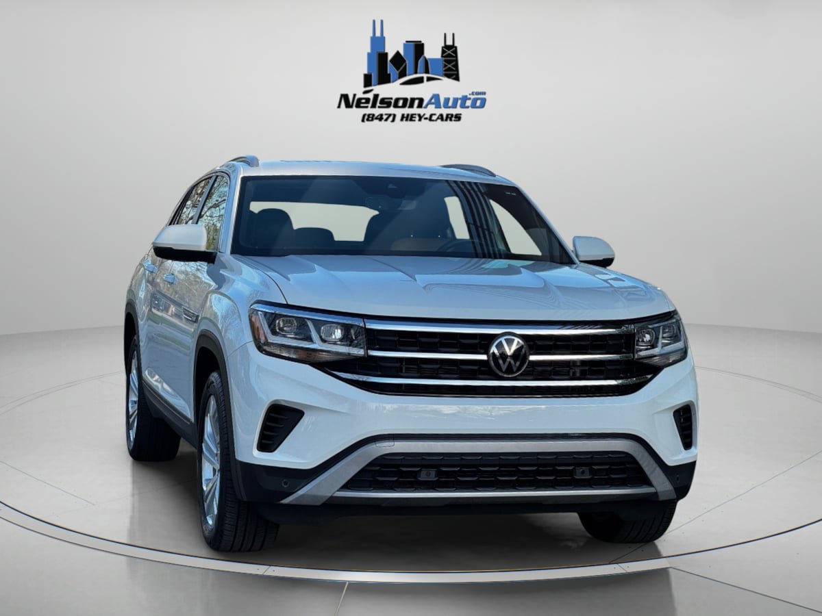 Used 2021 Volkswagen Atlas Cross Sport SEL w/ Cross Sport MDO Package AWD/4WD image 2