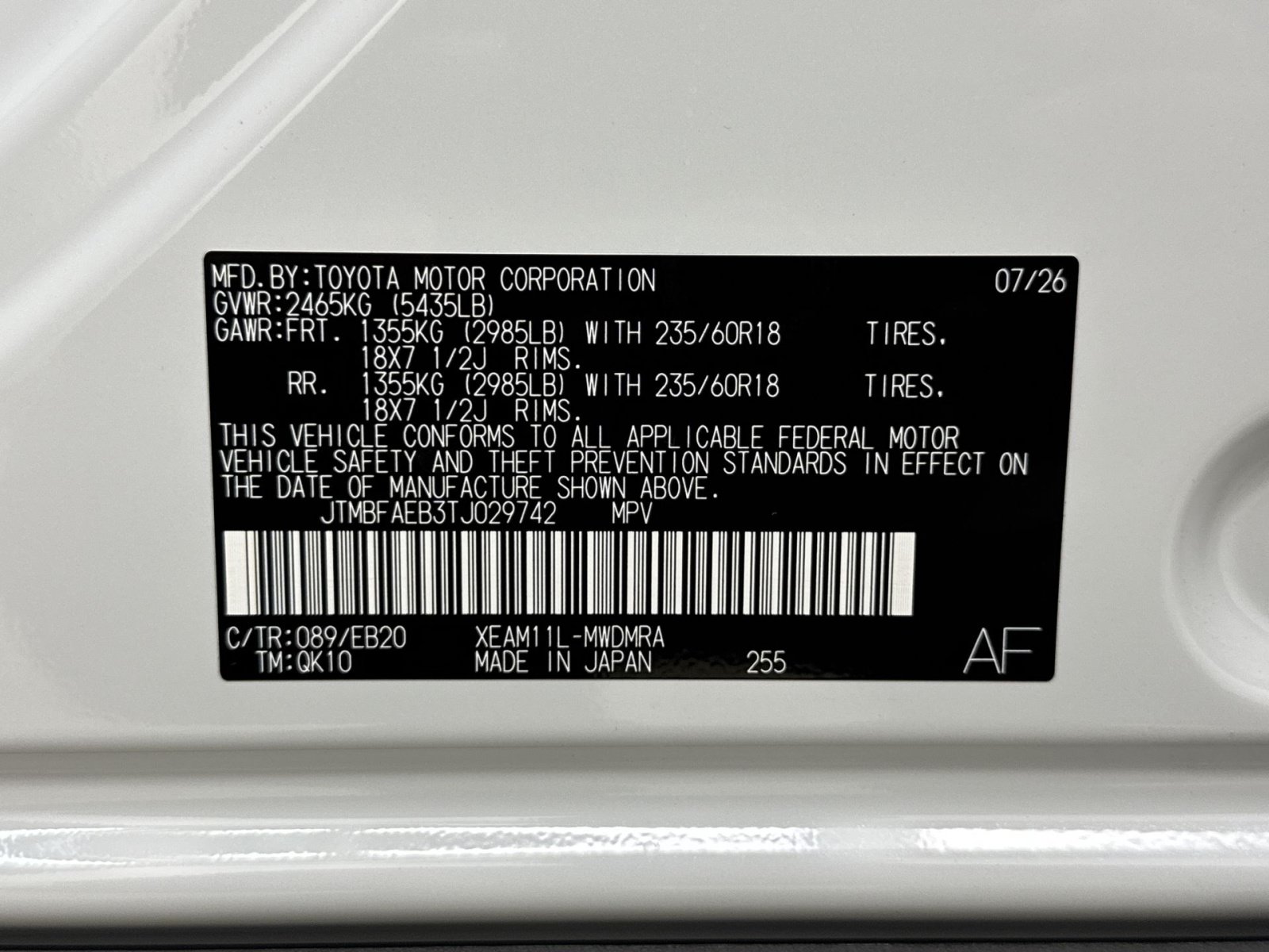 New 2026 Toyota bZ FWD image 36