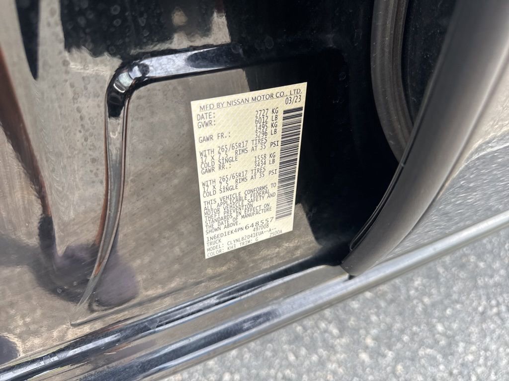 Used 2023 Nissan Frontier SV image 34