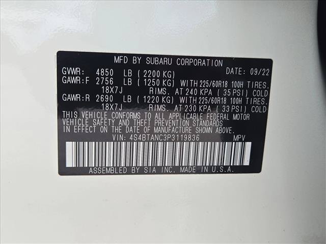 Used 2023 Subaru Outback Limited AWD/4WD image 27