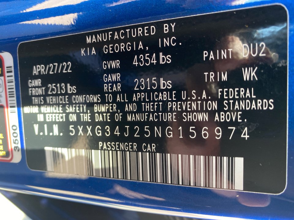 Used 2022 Kia K5 EX w/ EX Premium Package image 39