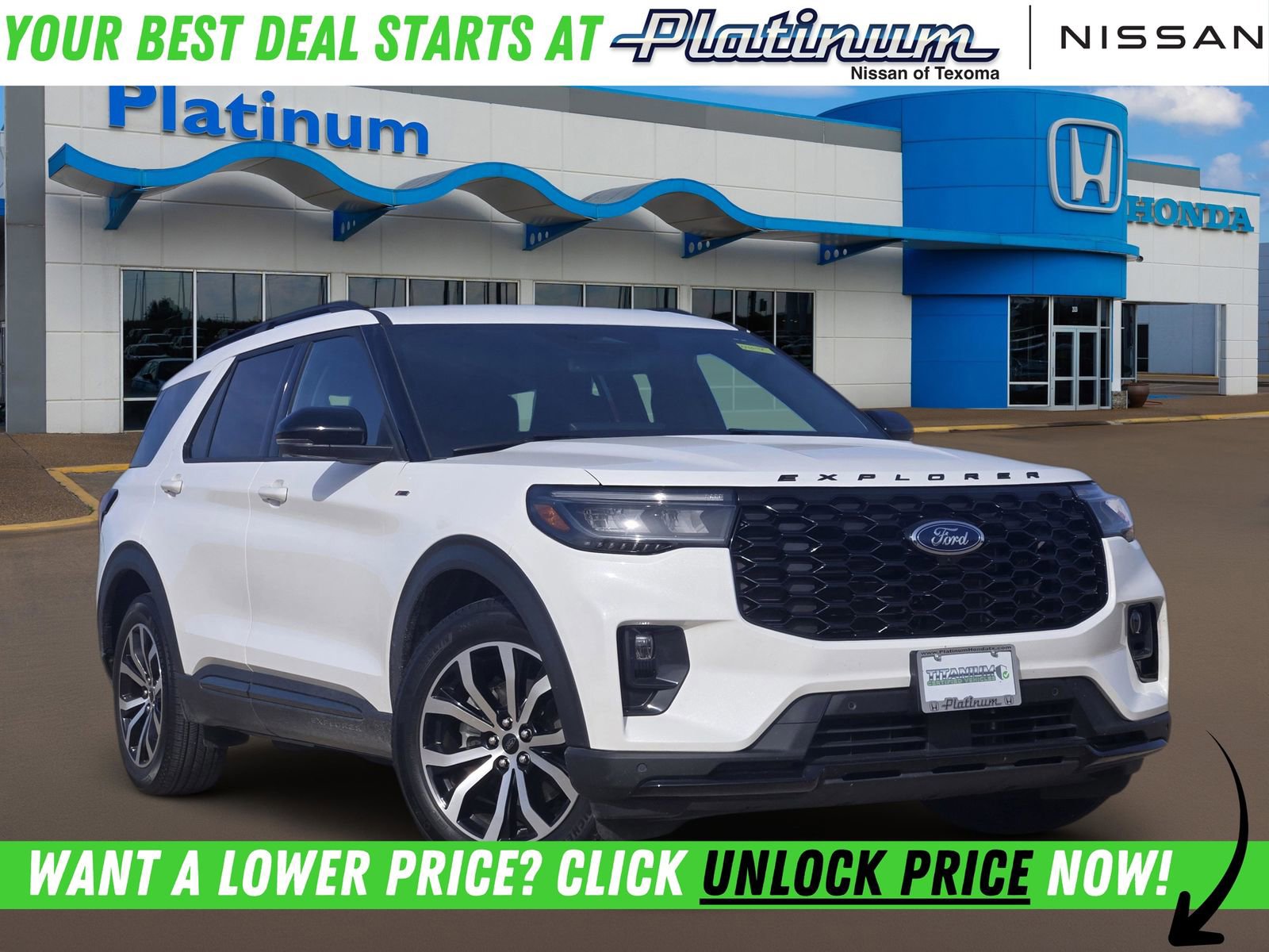 Used 2025 Ford Explorer ST-Line w/ Premium Package RWD image 1