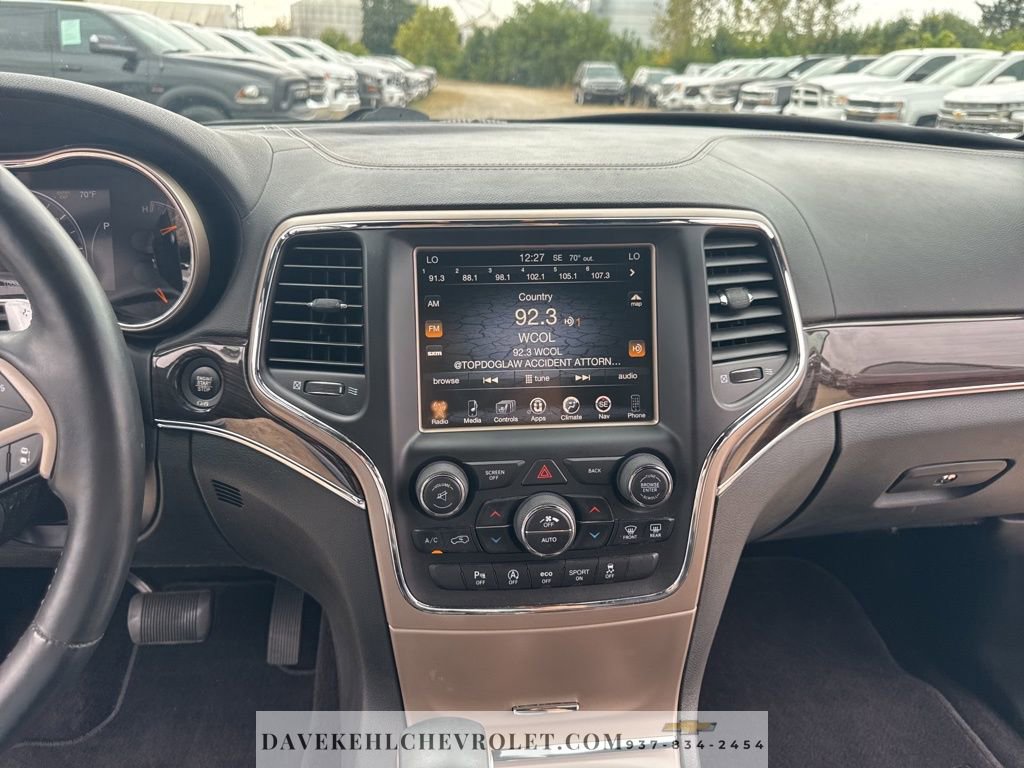Used 2016 Jeep Grand Cherokee Overland w/ Advanced Technology Group image 13