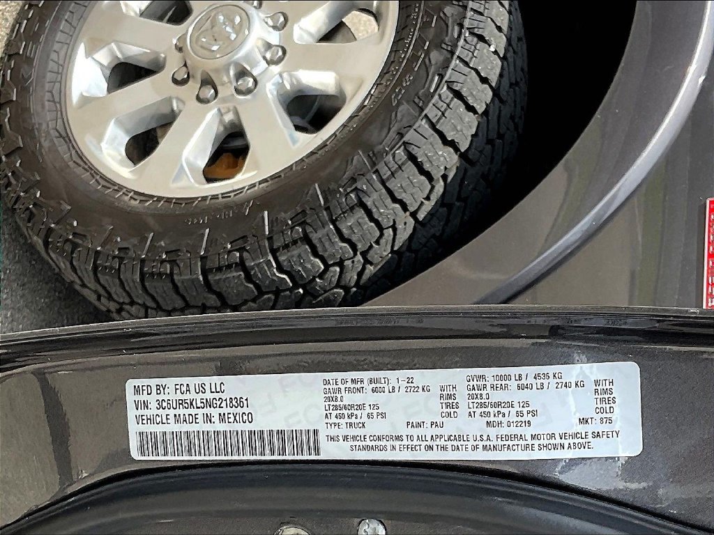 Used 2022 RAM 2500 Laramie AWD/4WD image 23