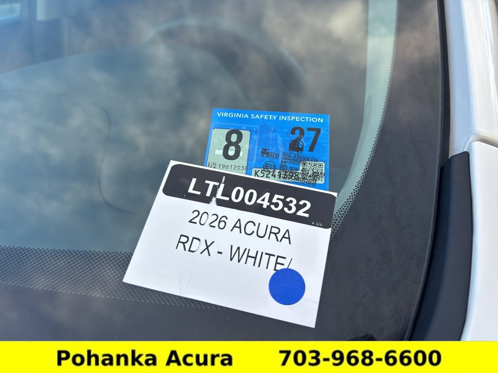 Certified 2026 Acura RDX w/ Technology Package AWD/4WD image 37