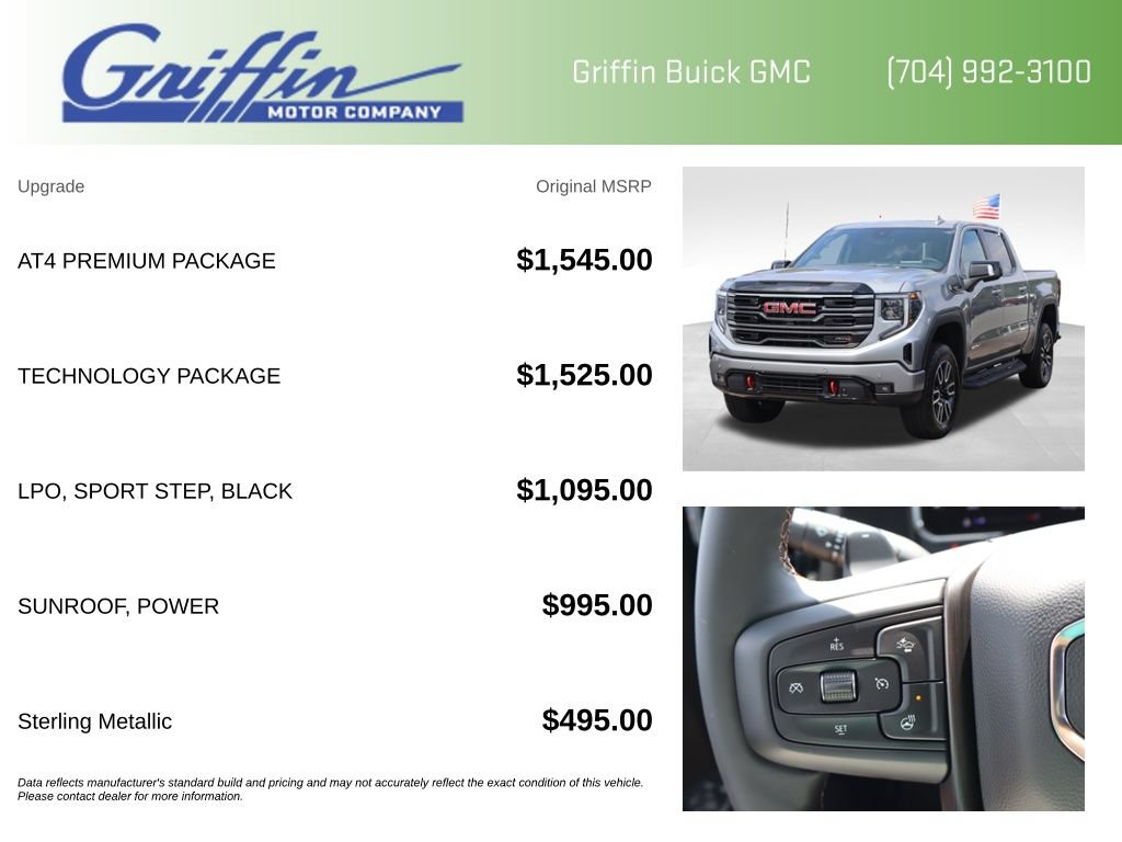 New 2026 GMC Sierra 1500 AT4 w/ AT4 Premium Package AWD/4WD image 5