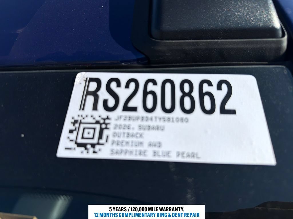 New 2026 Subaru Outback Premium AWD/4WD image 12