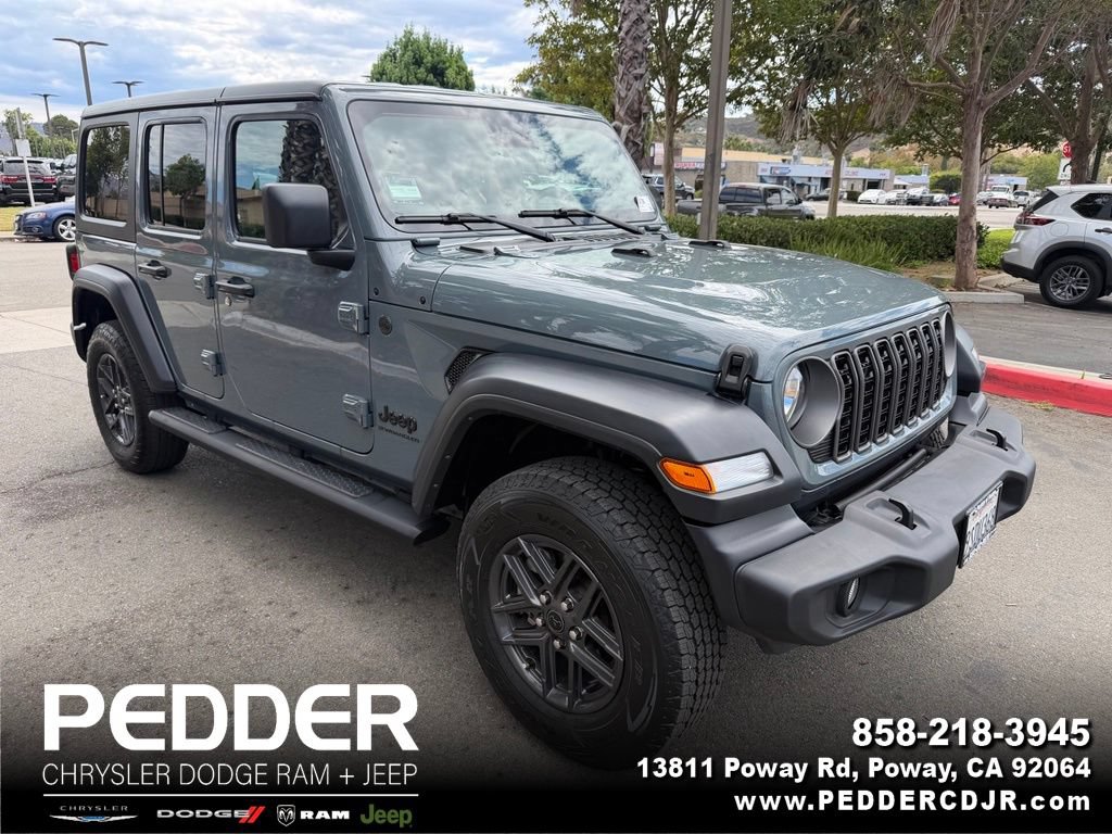 Certified 2025 Jeep Wrangler Unlimited Sport