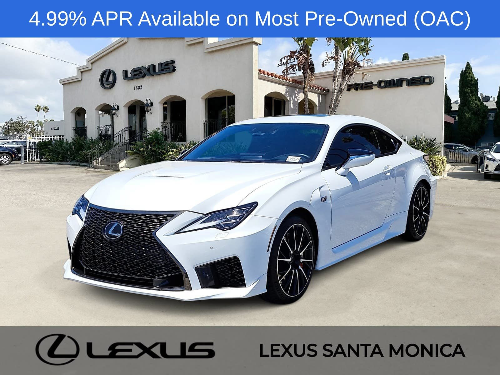 Used 2024 Lexus RC F w/ Premium Package RWD image 1