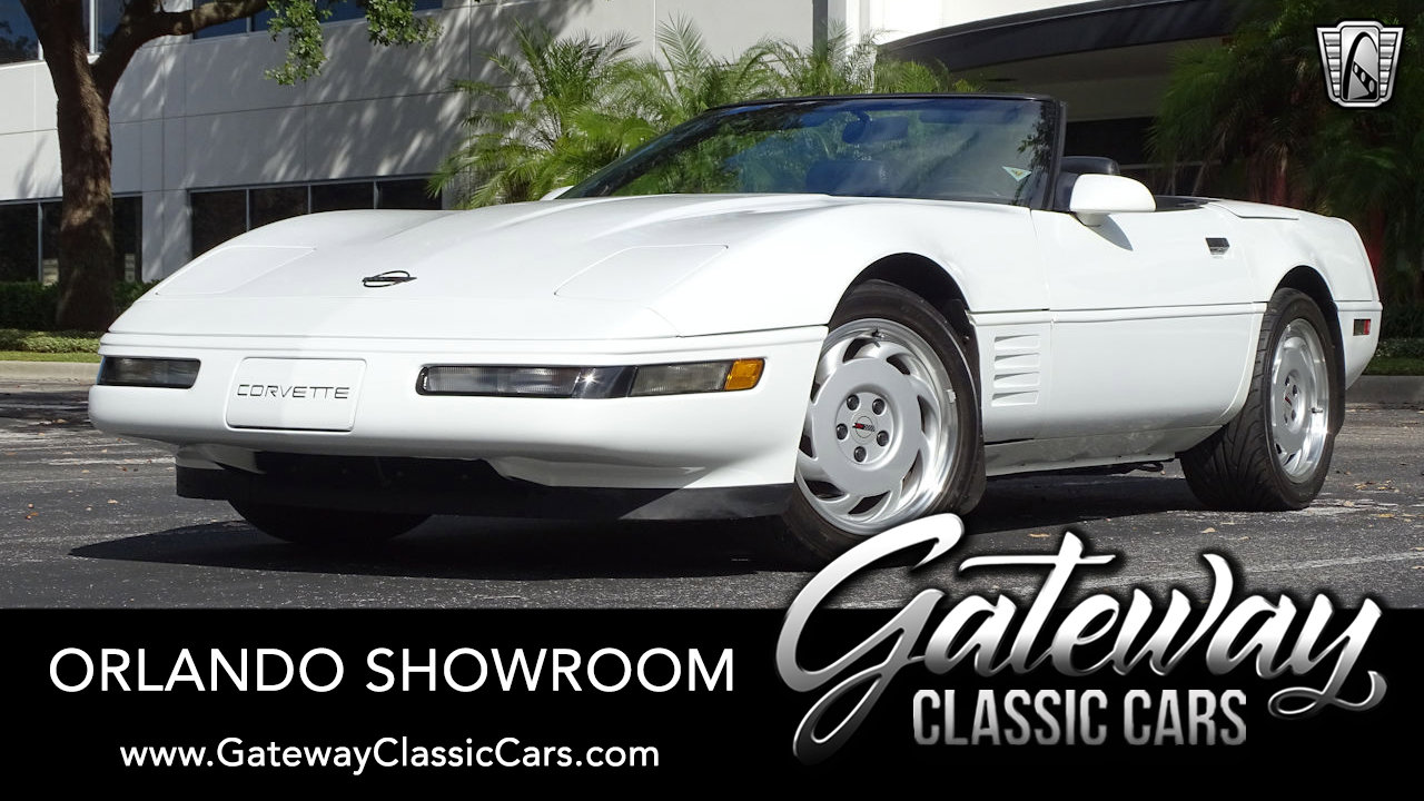 Used 1992 Chevrolet Corvette Convertible With Hard Top