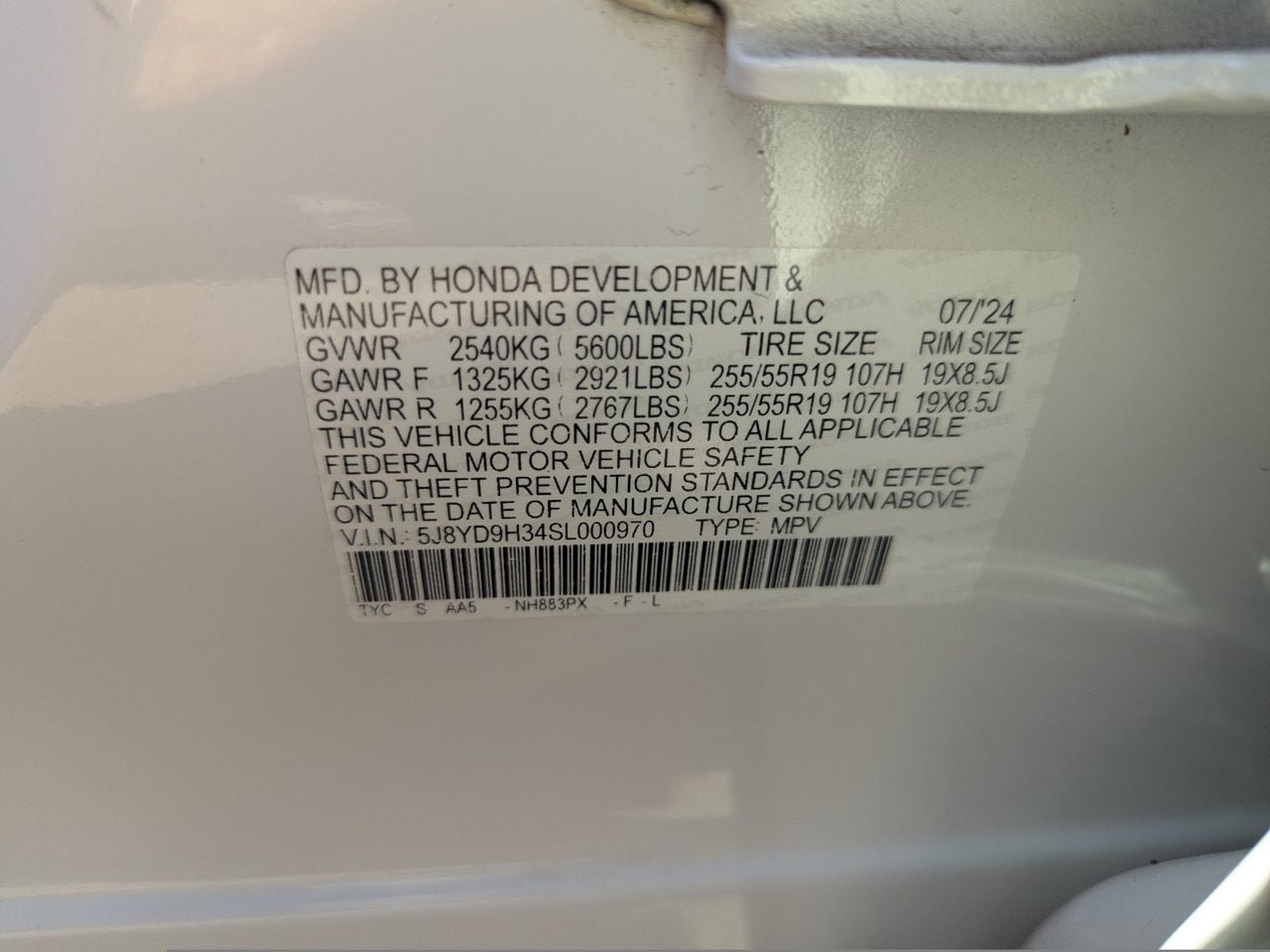 Certified 2025 Acura MDX FWD image 43