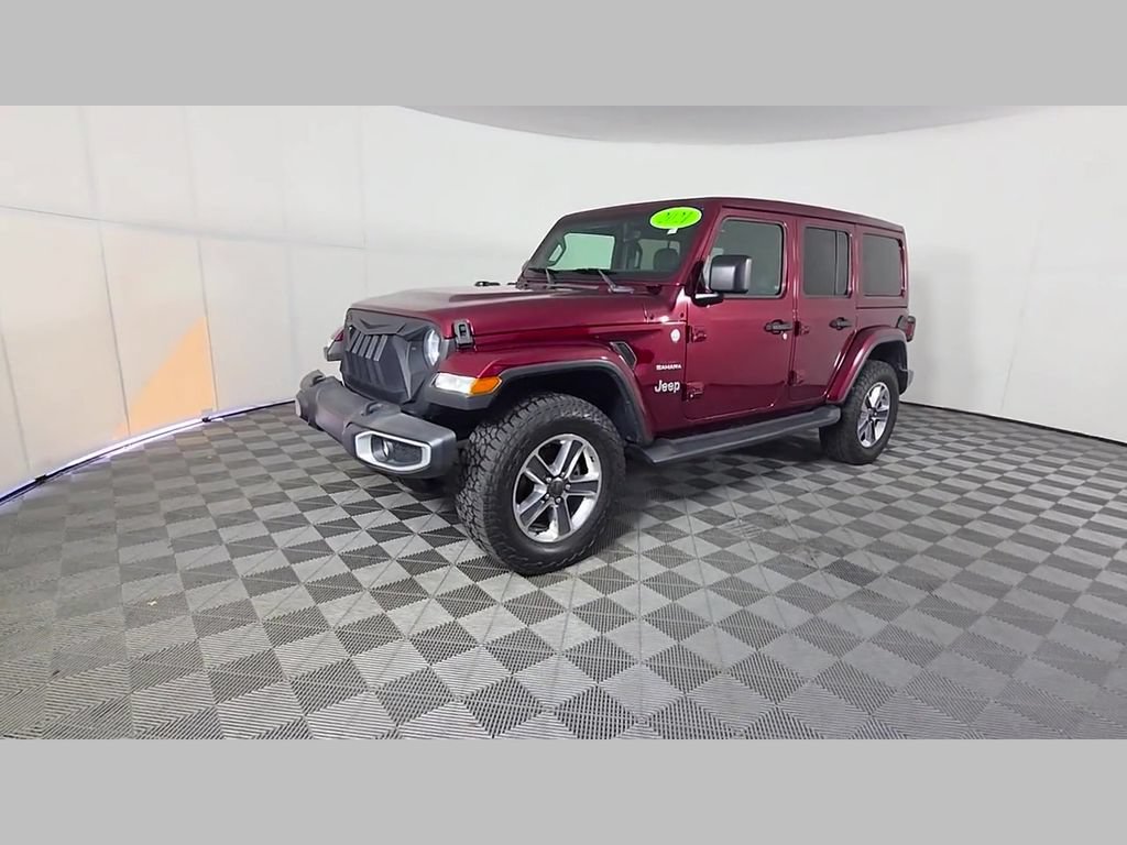 Used 2021 Jeep Wrangler Unlimited Sahara AWD/4WD image 49