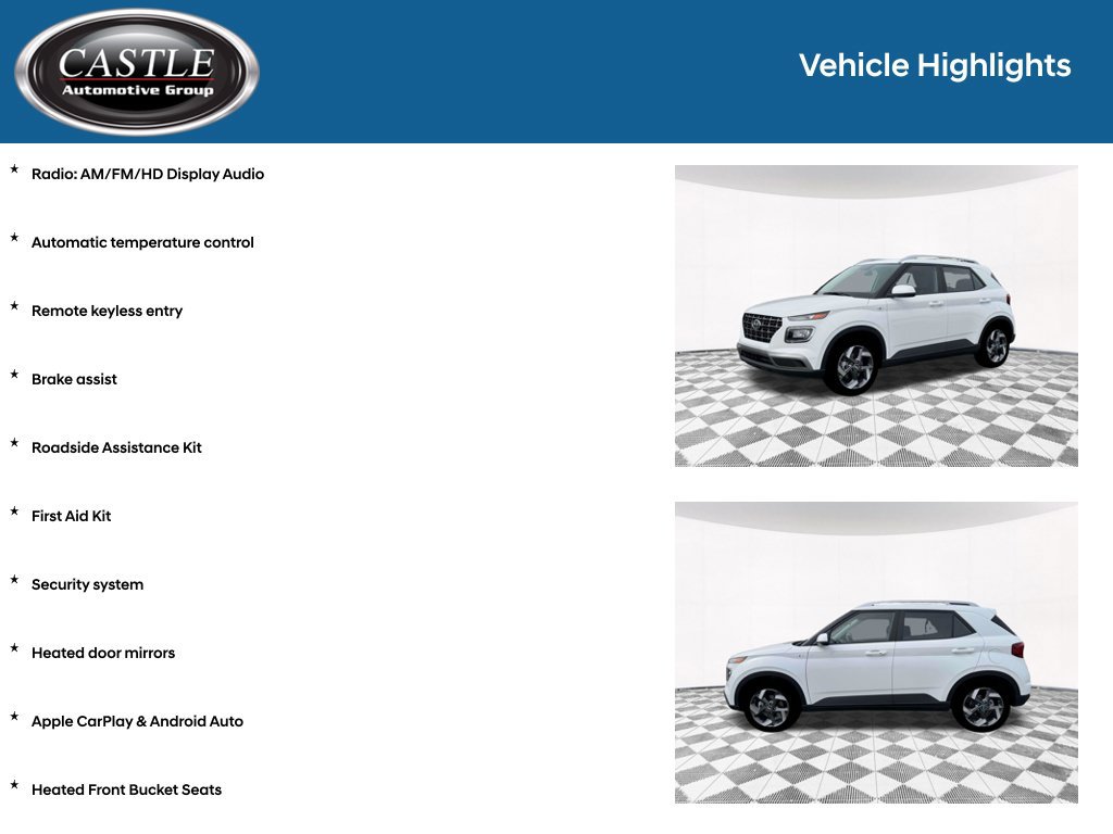 New 2026 Hyundai Venue SEL FWD image 3