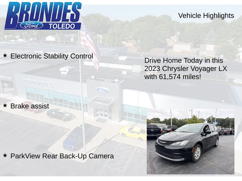 Used 2023 Chrysler Voyager LX FWD image 11