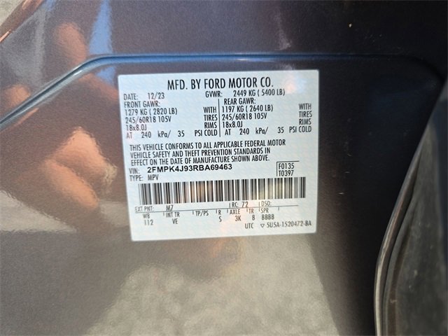 Used 2024 Ford Edge SEL image 33