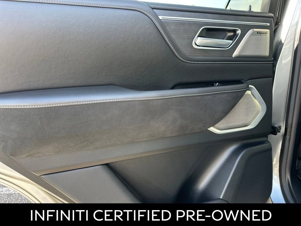 Certified 2025 INFINITI QX80 Sensory image 38