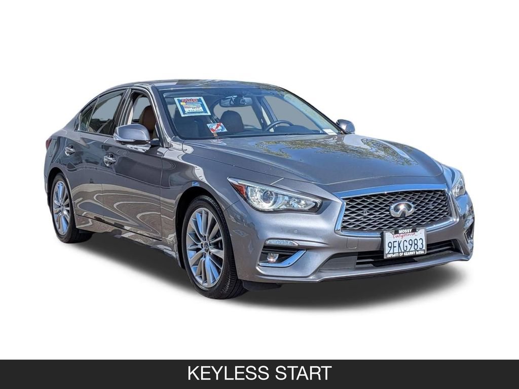 Used 2023 INFINITI Q50 Luxe w/ Cargo Package RWD image 2