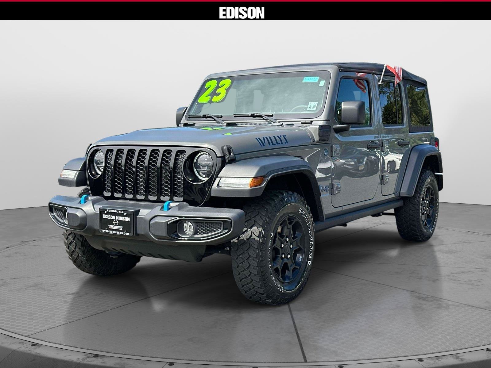 Used 2023 Jeep Wrangler Unlimited AWD/4WD image 2