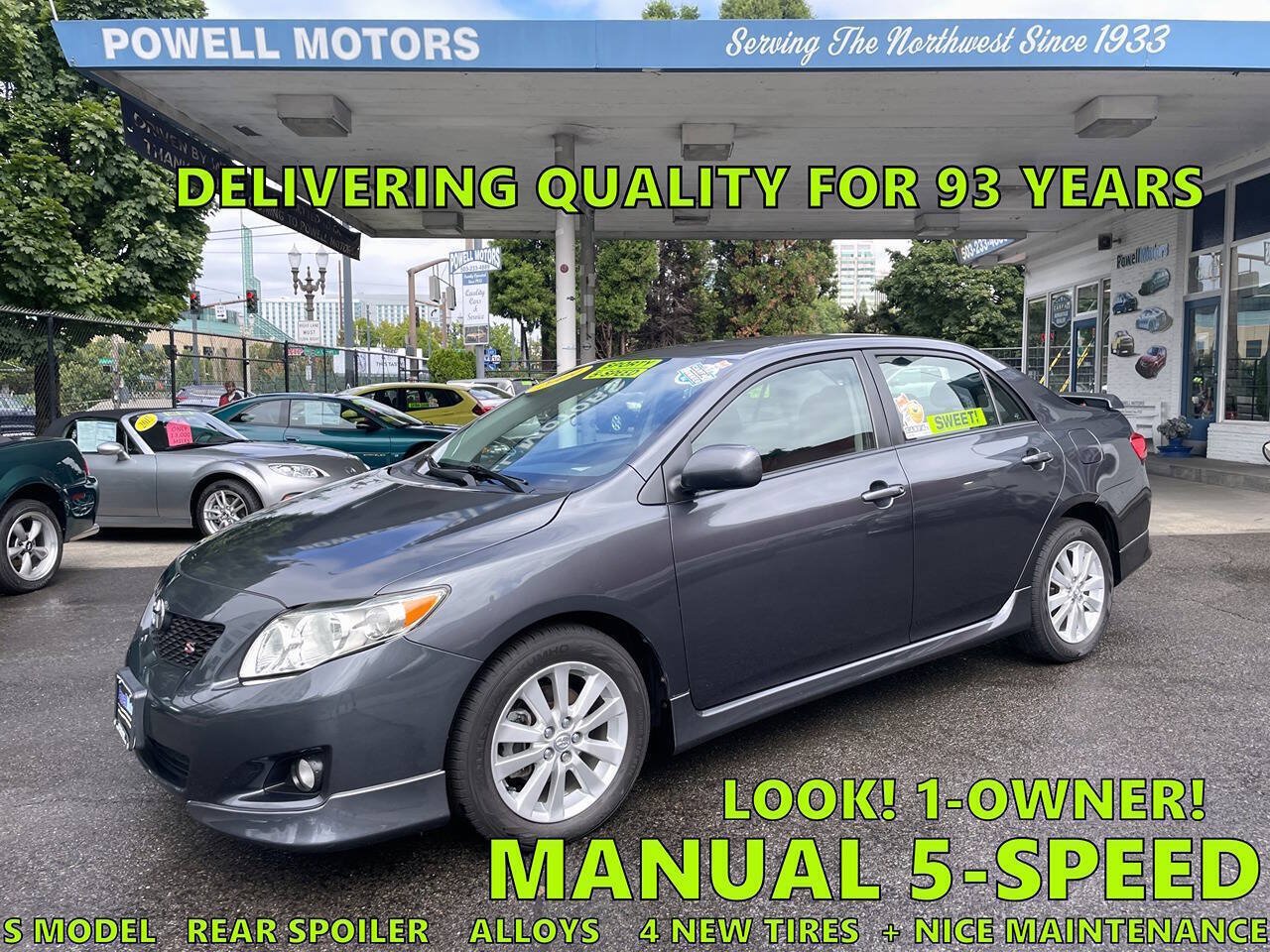 Used 2009 Toyota Corolla S w/ Sport Pkg