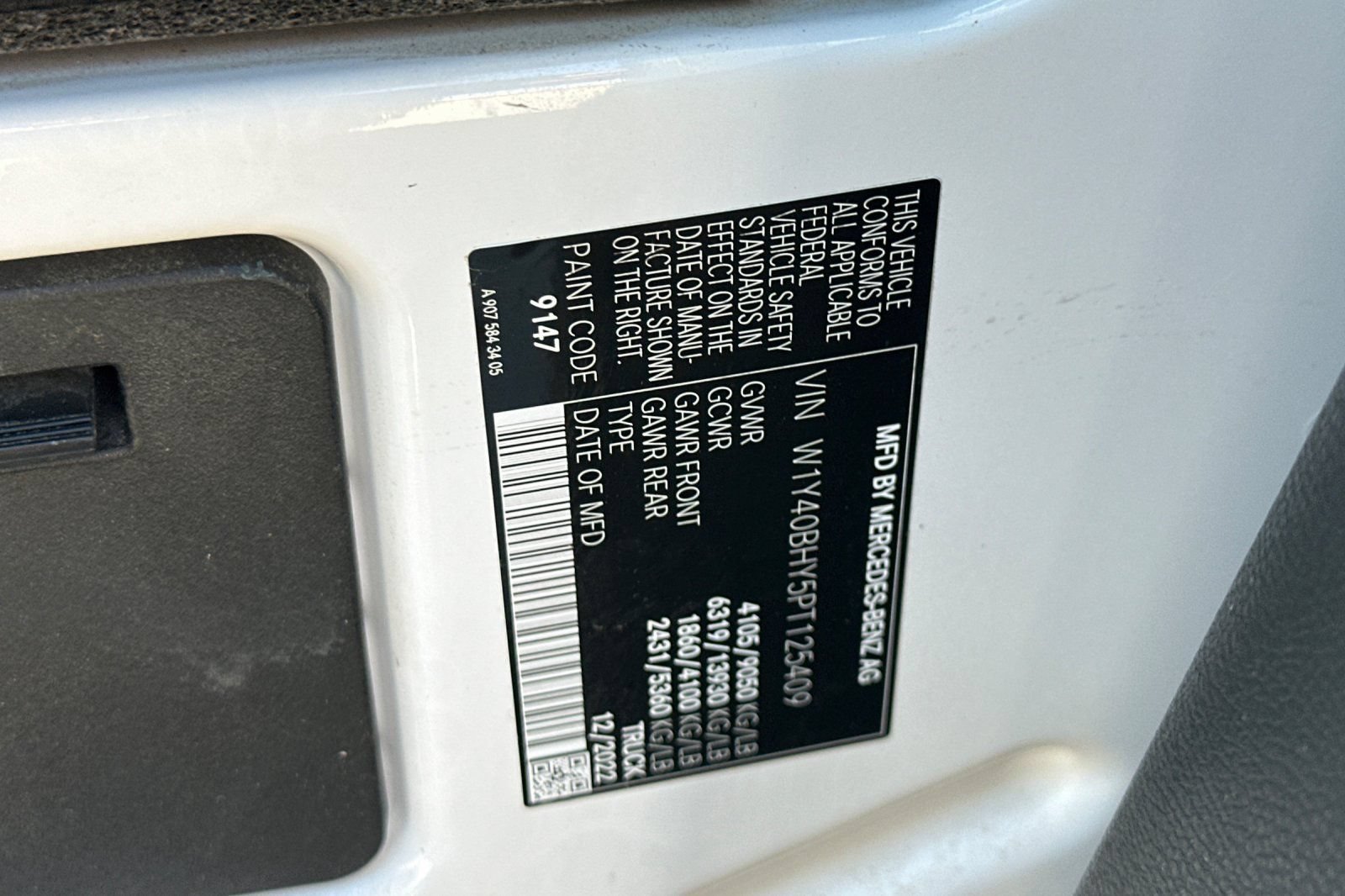 Used 2023 Mercedes-Benz Sprinter 2500 image 26